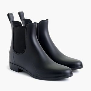 J. Crew Rubber Chelsea Rain Boots